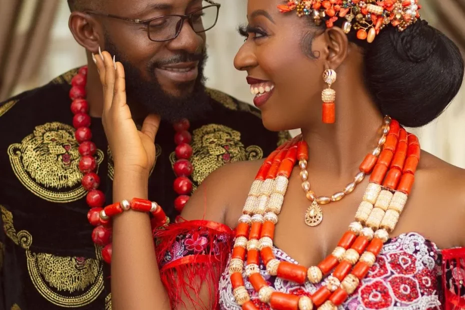 Igbo wedding couples